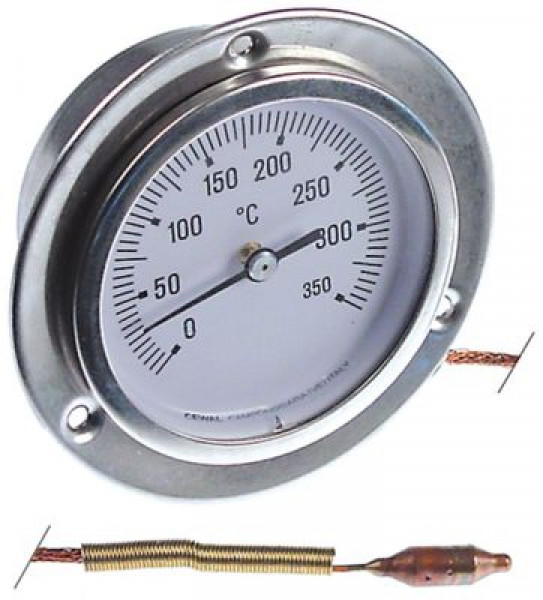 Термометр капиллярная трубка  1500мм ø датчик 65мм ø монтажный 60мм темп. макс. 350°C Д датчик 20мм