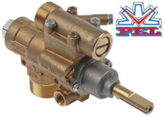 Кран газовый тип 23S/O МЖ 35мм вход для газа M28x1,5 (труба-ø 20 мм)