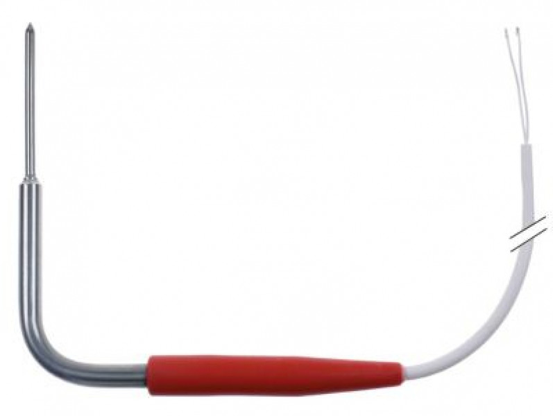 Датчик температурный погружной для измерения температуры в толще продукта PTC кабель силикон датчик -40 до +120°C