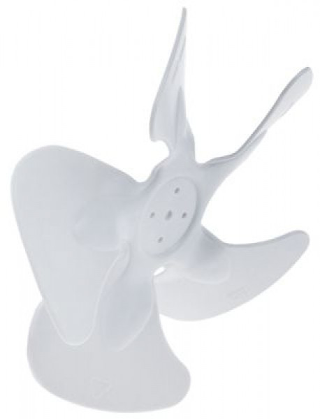 Крыльчатка вентилятора пластмасса ø 200мм Ш 51мм крепление для крыльчатки 254мм всасывающ.