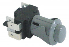 Выключатель кнопочный монтажные размеры 20,6x16,4 мм сер. 2CO 250В