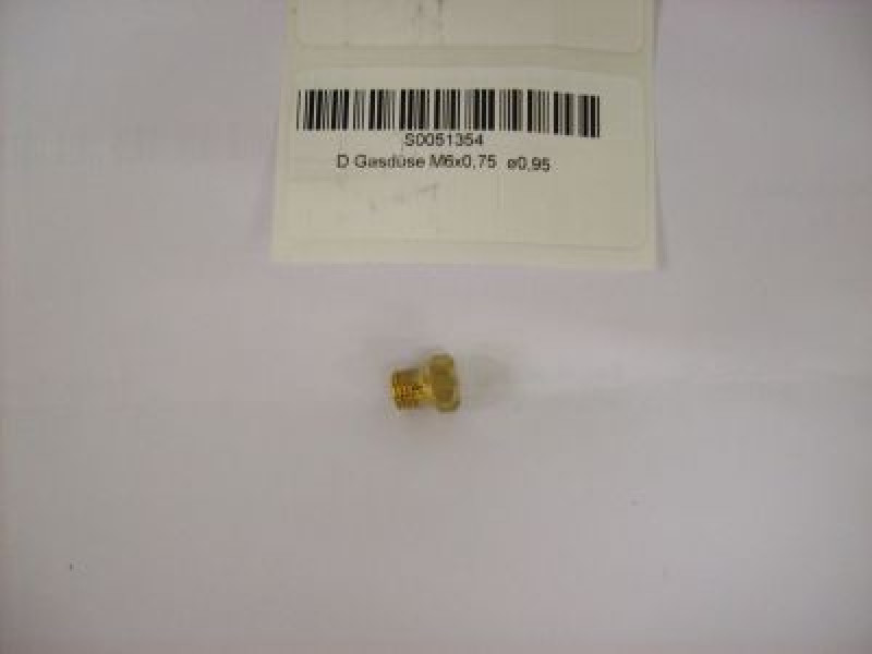 Gasdüse M6x0,75  ø0,95
