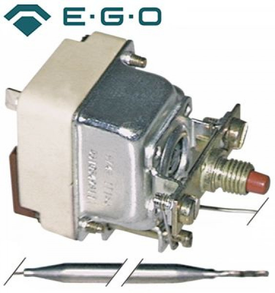 Термостат защитный темп. выкл. 220°C 1-полярн. 1NC 15А ø датчик 6мм Д датчик 77мм