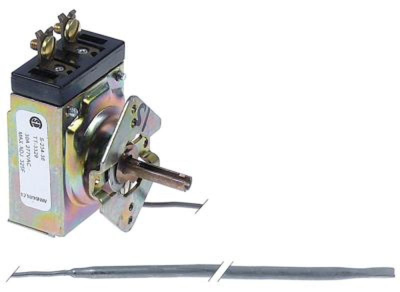 Термостат ø датчик 5мм Д датчик 300мм капиллярная трубка  950мм ø ось 6x4,6мм