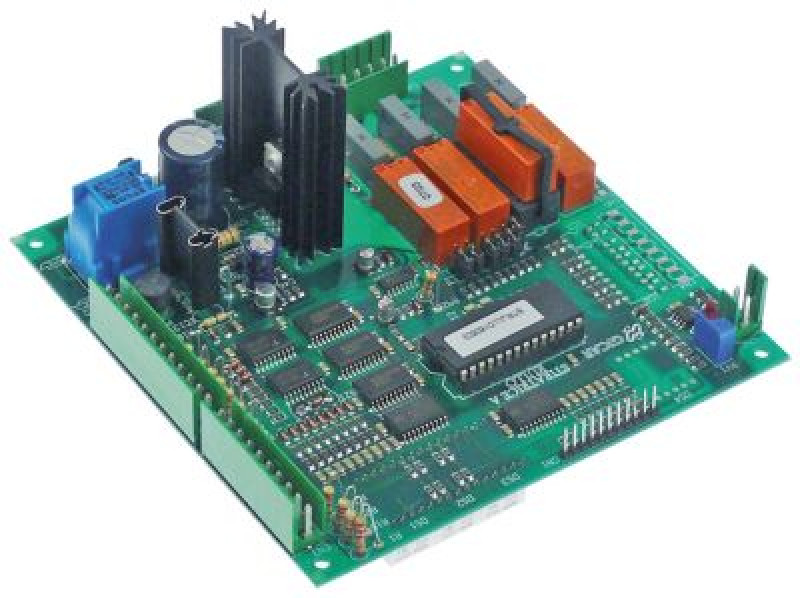 Плата печатная дисплея Д 135мм Ш 135мм для гладильной машины