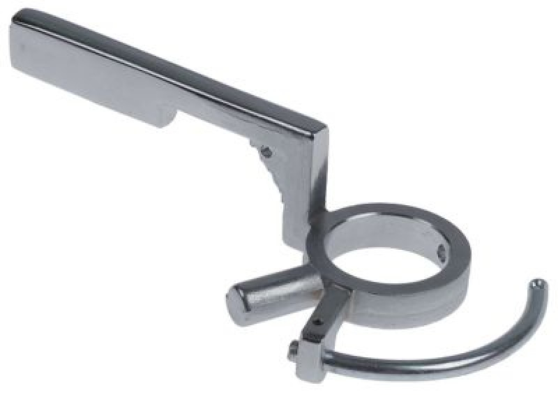 Рычажок нержавеющая сталь Д 115мм ø отверстия 295мм слева