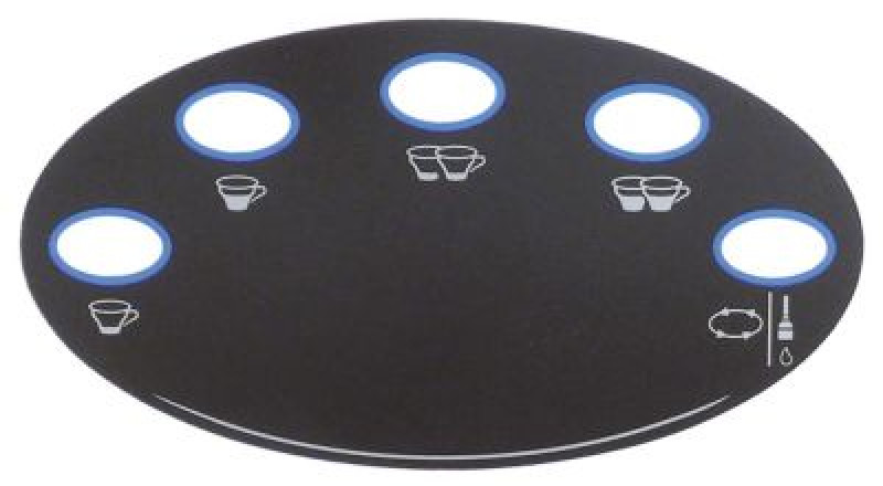 Плёнка передняя Д 129мм Ш 69мм ELEN