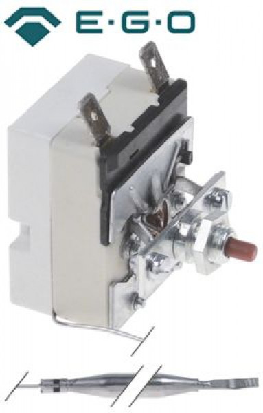 Термостат защитный темп. выкл. 225°C 1-полярн. 16А ø датчик 6мм Д датчик 88мм