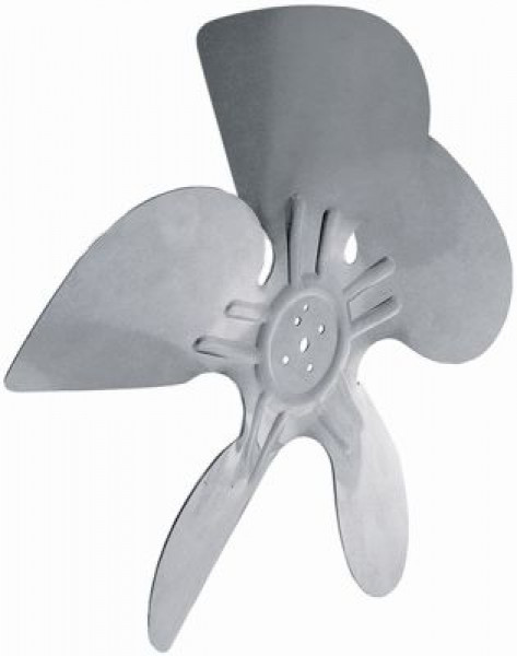 Крыльчатка вентилятора алюминий  ø 300мм Ш 58мм крепление для крыльчатки 254мм нагнетанием