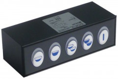 Блок клавиатуры Д 138мм Ш 44мм 230В серебрист./син. кнопки 5 тип 1d5 GR NKP S10