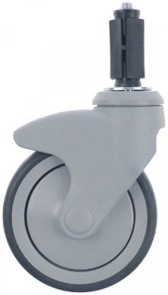 Ролик направляющий отверстие под винт В 161мм отверстие ø 13мм ø 125мм ширина колеса 30мм