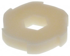 Колесо храповое пластмасса ø 40,5мм В 8мм внутр. размер шестигран. 13мм