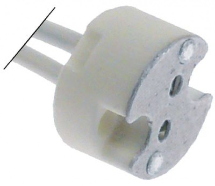 Патрон для лампы цоколь G4 25В присоединение кабель 750 мм подходит для SALVA