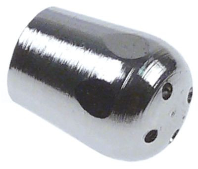 Сопло паровое резьба M10x1 хромированная латунь  4отверстия