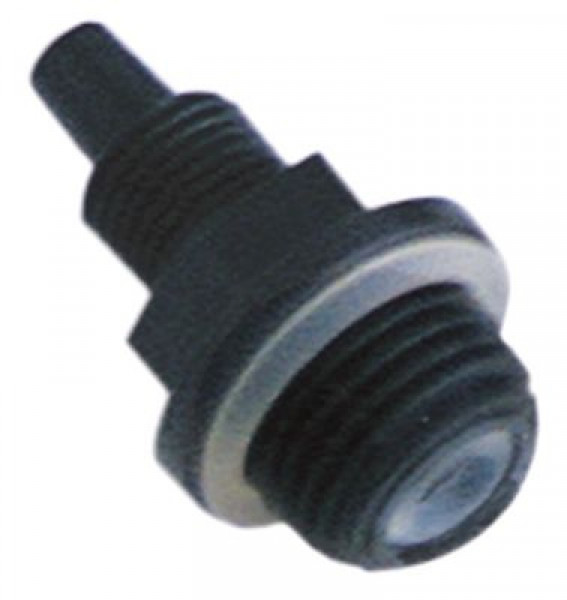 Соединитель шланговый Д 31мм Р1: M15x1 Р2: M10x1 с обратным клапаном монтаж. поз-ция сторона выхода