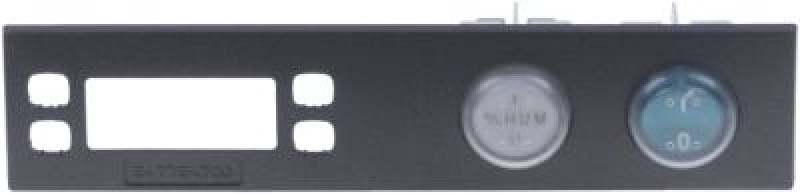 Панель кнопочная Д 168мм Ш 37мм чёрн. ВКЛ-ВЫКЛ, влажность с переключателями