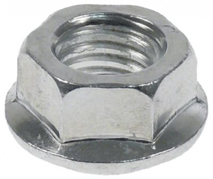 Гайка крепёжная резьба M14 сталь оцинкованная ø 27мм