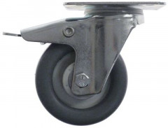 Ролик направляющий пластинчатое крепление расст-ние меж. отвер-ми 70x70мм В 125мм