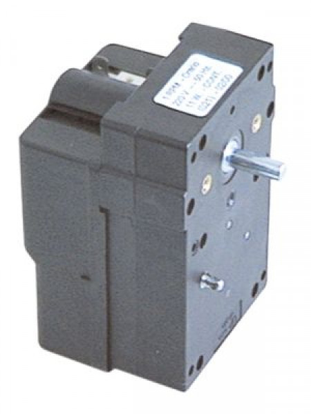 Мотор-редуктор 230В 1об/мин ø вала 7мм 11Вт тип 068 В 110мм Ш 75мм