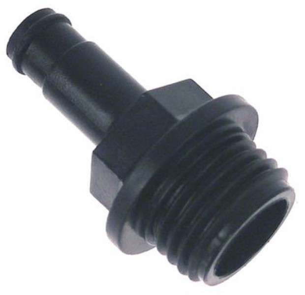 Клапан всасывающий присоединение M15x1,5 пластмасса 1 канал ø шланга 8мм