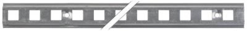 Балка несущая Д 1400мм Ш 25мм В 45мм расст-ние меж. отвер-ми 21мм кол-во в уп-вке 1штук