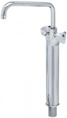 Кран-смеситель моноблочный верхняя часть крана со стойкой   длина слива 300мм T&amp;S