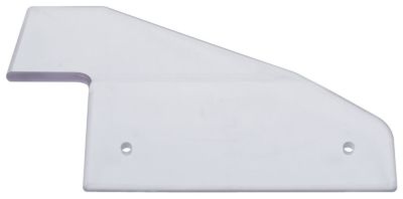 Защита для рук акриловое стекло В 170мм Ш 250мм ø отверстия 7мм шаг крепления 135мм для салазок