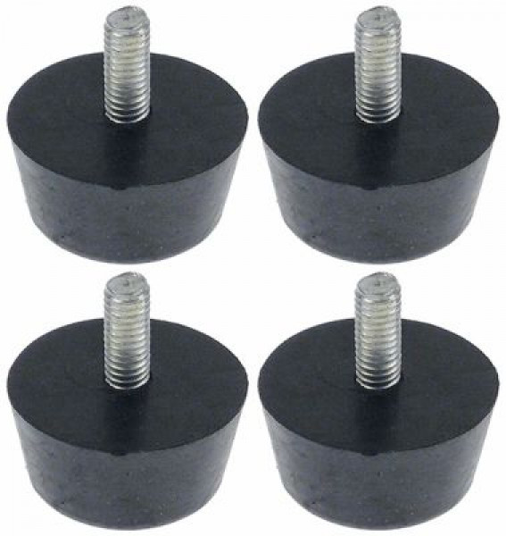 Ножка приборная резьба M6 ø 30мм В 16мм Д резьбы 14мм кол-во в уп-вке 4штук