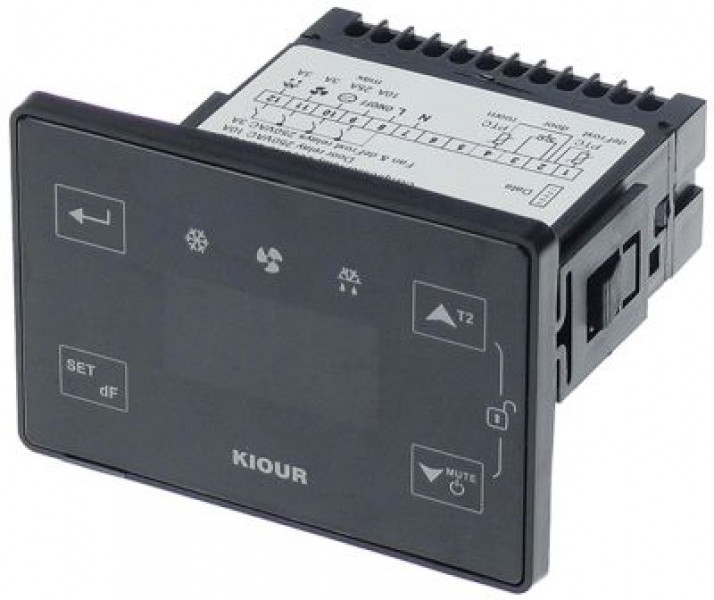 Регулятор электронный 230В мм 71x29мм PTC сборка вмонтирование выходы реле 4 вмонтирование