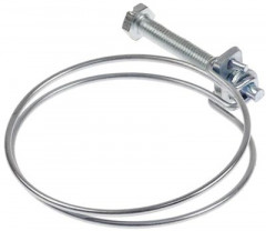Хомут шланговый сталь оцинкованная ø 64-68мм кол-во в уп-вке 10штук