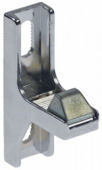 Щеколда цинк литьё под давлением В 29мм Д 47мм Ш 14мм шаг крепления 21-33мм регулируем.