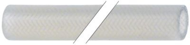 Шланг силиконовый внутр.ø 10мм внеш. ø 17мм Д 1м темп. макс. 200°C с оплёткой из моноволокна