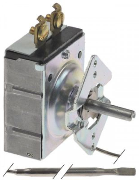 Термостат темп. макс. 121111°C 1-полярн. 1NO 16А ø датчик 5мм Д датчик 400мм