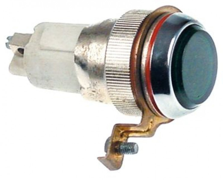 Лампочка сигнальная ø 25мм 400В зелён.