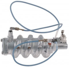 Проточный нагреватель 1300Вт 230В Д 155мм присоединение плоский штекер 6,3 мм ø 56мм