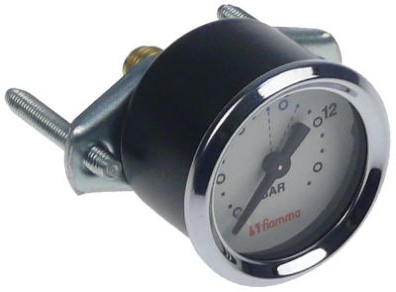 Манометр присоединение сзади резьба 1/8" ø 39мм маркировка 7-9 диапазон давления 0-16бар FIAMMA