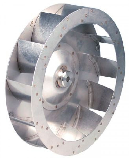 Крыльчатка вентилятора В1 80мм Д1 ø 350мм лопатки 12