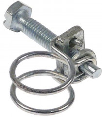 Хомут шланговый сталь оцинкованная ø 21мм кол-во в уп-вке 20штук