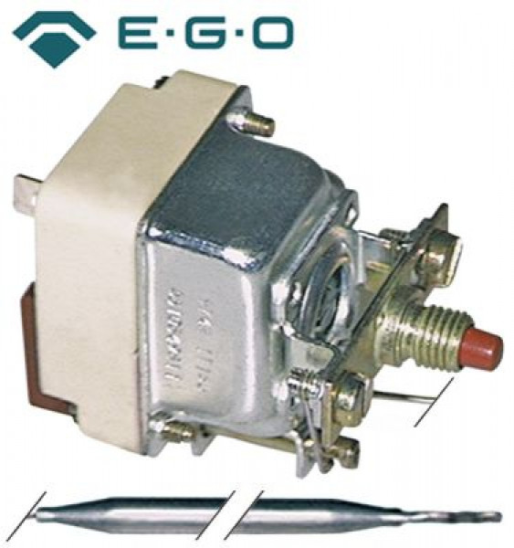 Термостат защитный темп. выкл. 145°C 1-полярн. 16А ø датчик 6мм Д датчик 130мм