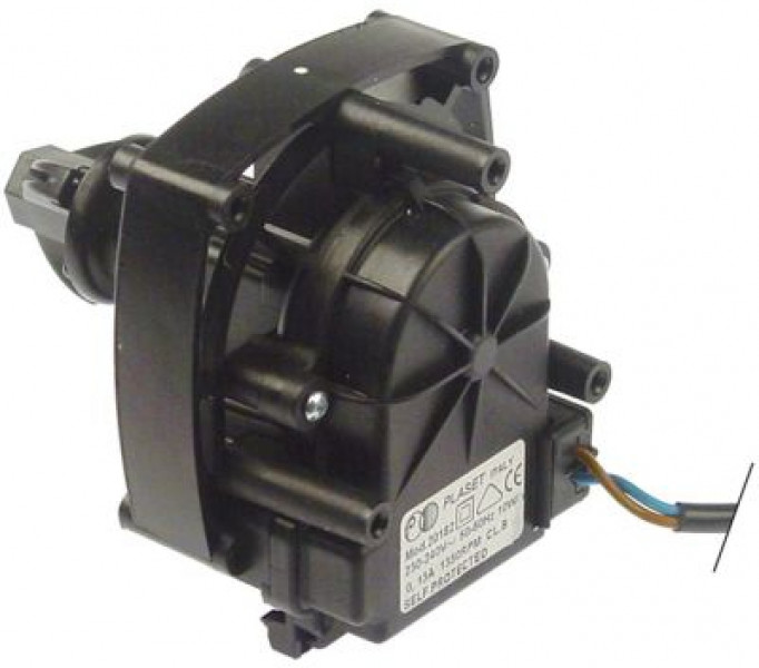 Мотор вентилятора PLASET тип 20182 10Вт 230В 1350об/мин длина провода 1000мм В 87мм Ш 84мм