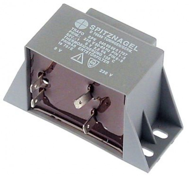 Трансформатор 38ВА первичное 230В вторичное 9В