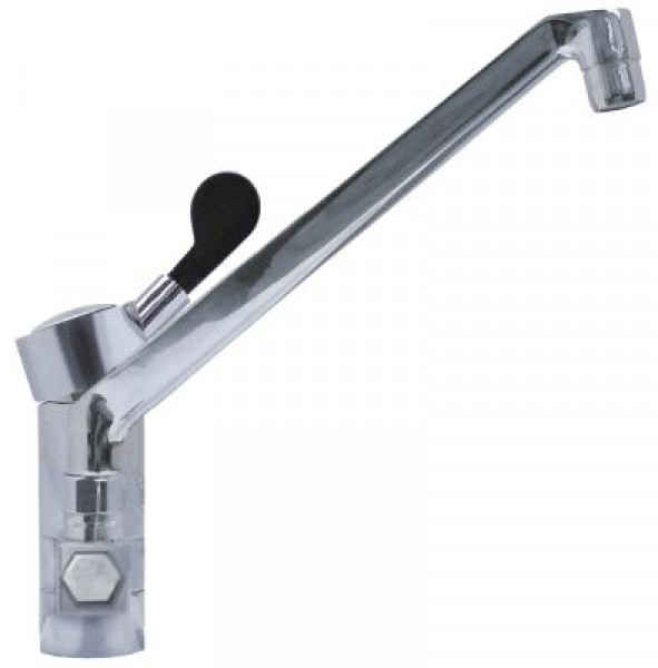 Кран-смеситель однорычажный моноблочный GEV GASTROTOP PREMIUM арматура одно отверстие