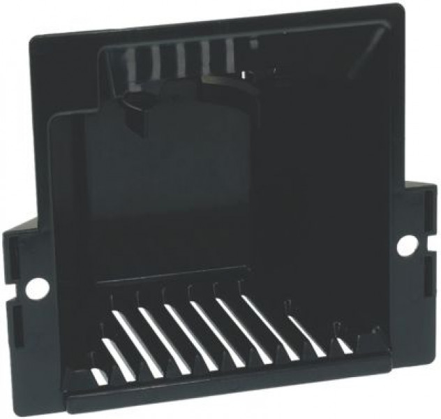 BLACK DELIVERY COMPARTMENT