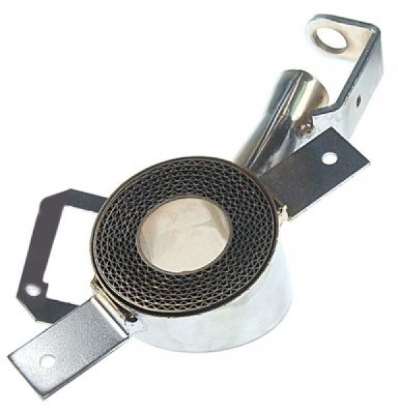 Горелка трубная Д 185мм ø 74мм В 60мм плита с панелью накаливания  кругл.