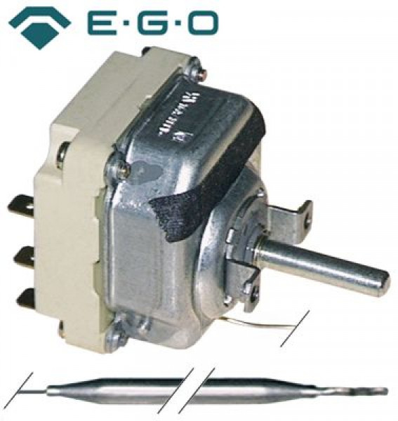 Термостат темп. макс. 300°C 3-полярн. 3NO 16А ø датчик 6мм Д датчик 79мм
