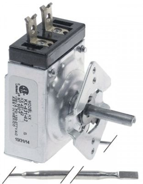 Термостат темп. макс. 260°C 1-полярн. 1NO ø датчик 5мм Д датчик 285мм