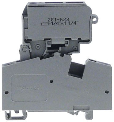 Патрон предохранителя 10А номинальное напряжение 800В В 65мм Д 61мм Ш 10мм