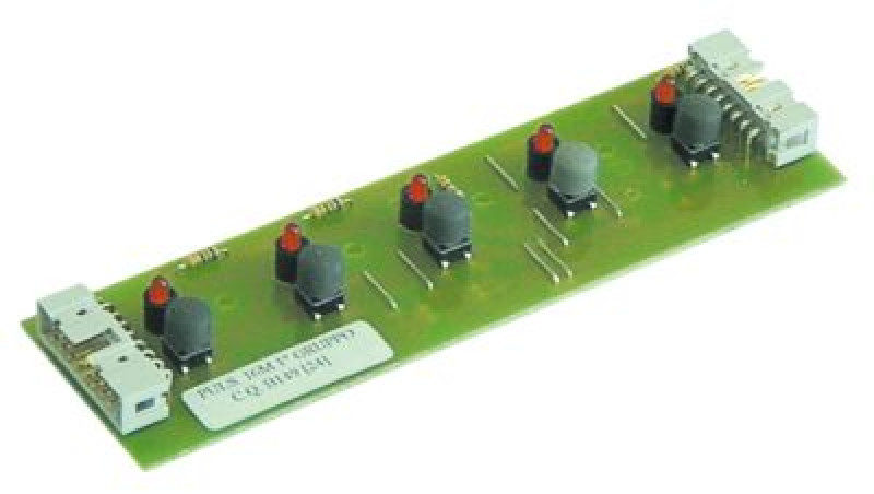 Плата печатная клавиатурная монтаж. поз-ция слева 1-группов.