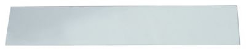 Пластина стеклянная Д 720мм Ш 108мм толщина материала  4мм прямоугольн.