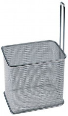 Колба сетчатая для макарон Ш1 100мм Д1 135мм В1 135мм подходит для RM GASTRO нержавеющая сталь